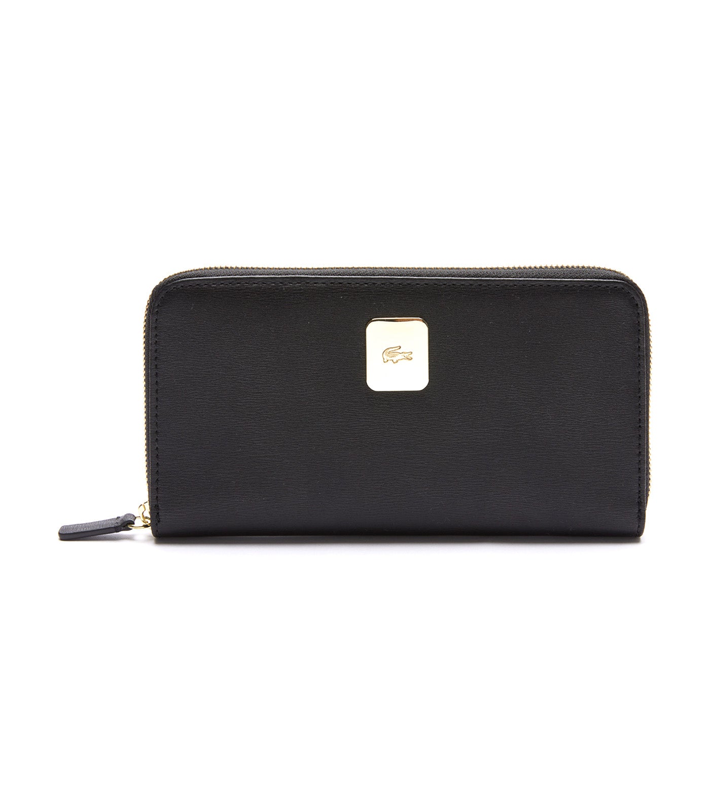 Women's Amelia Leather Large Zip Wallet Noir