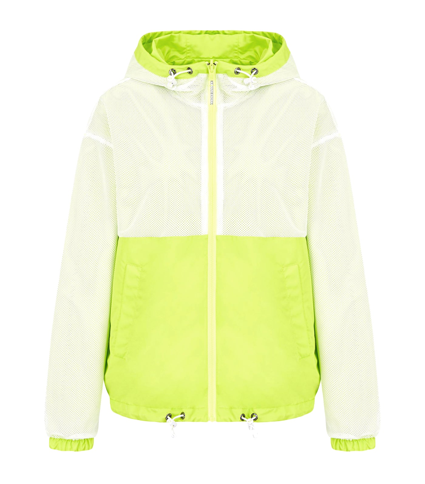 Recycled Reversible Hooded Jacket White