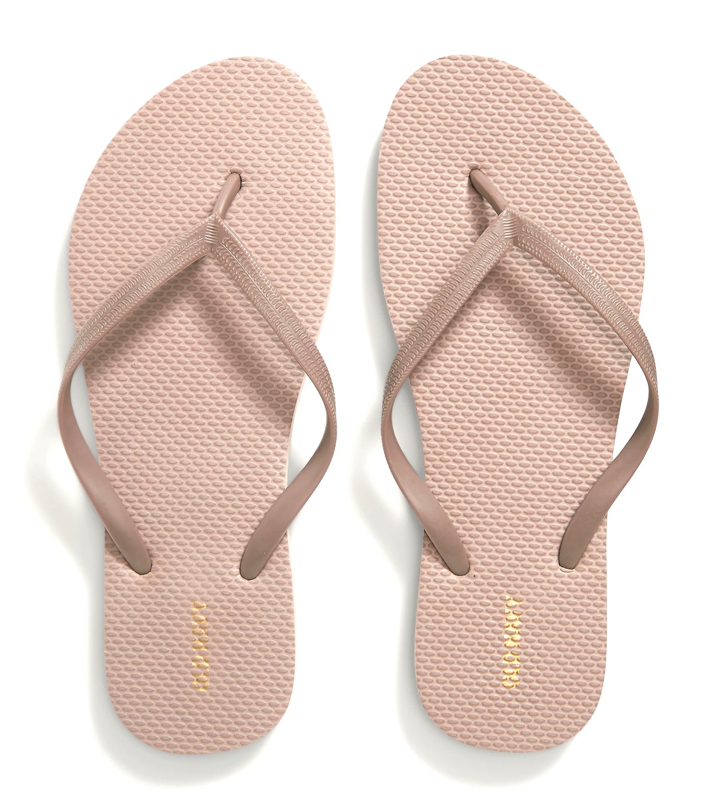 Plant-Based Flip-Flop Sandals for Women Taupe