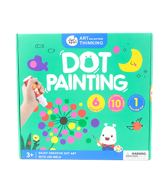 Dot Painting and Book - 6 Colors