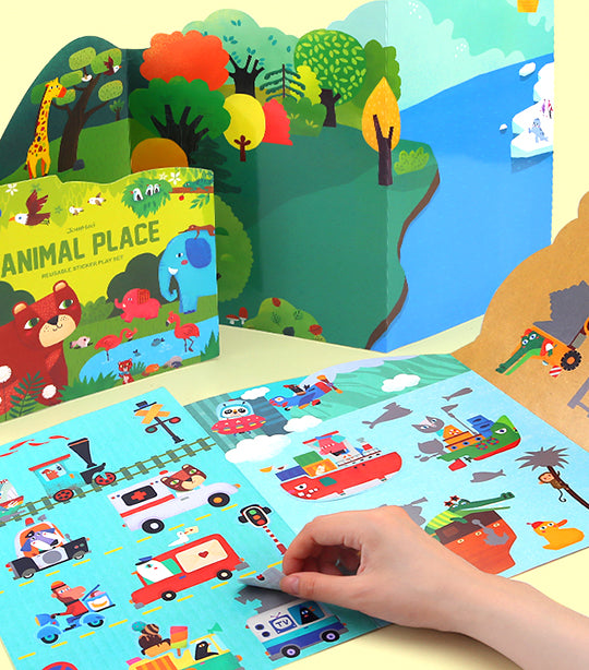 Reusable Sticker Play Set - On The Go