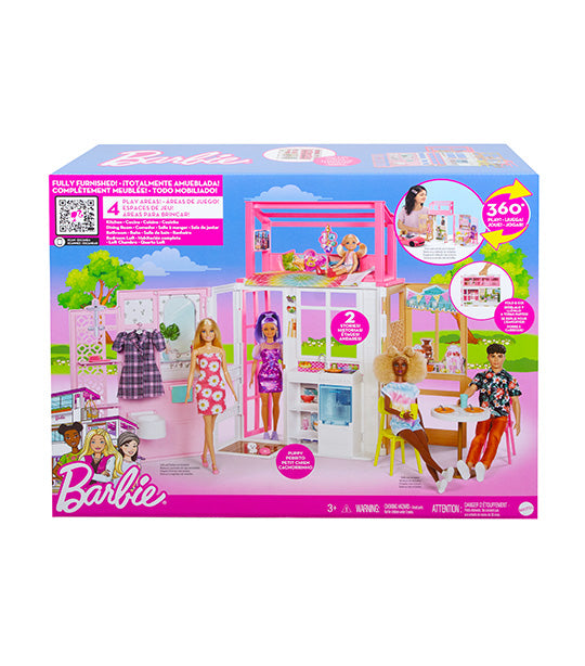 Barbie fully 2024 furnished house