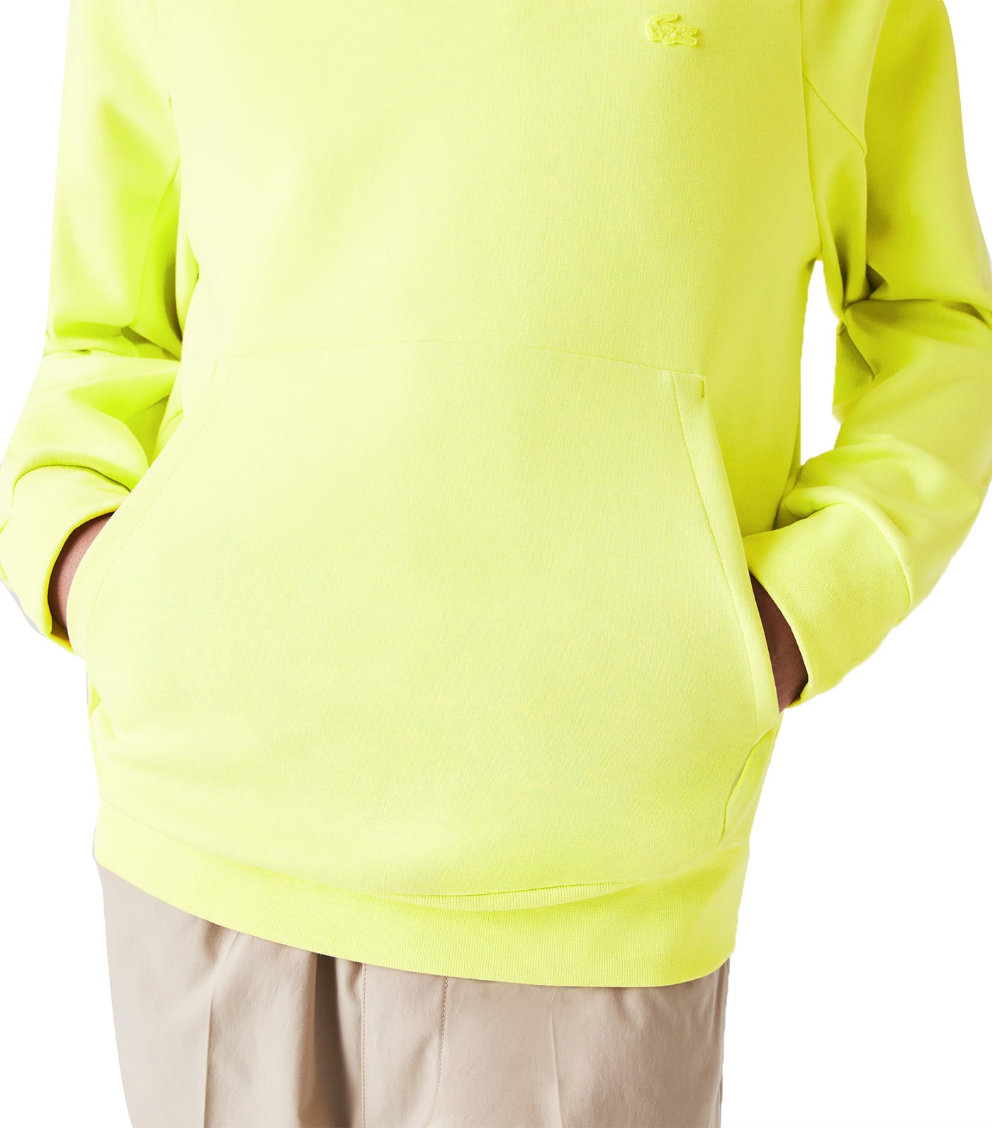 Men's Crew Neck Kangaroo Pocket Cotton Blend Sweatshirt Limeira