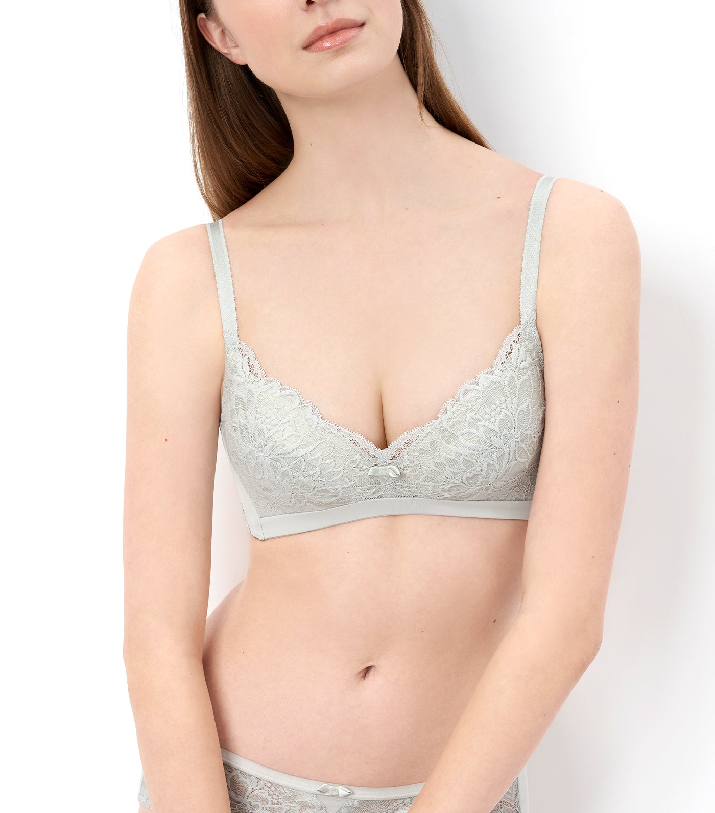 Natural Elegance Pure Non-Wired Padded Bra Pale Green