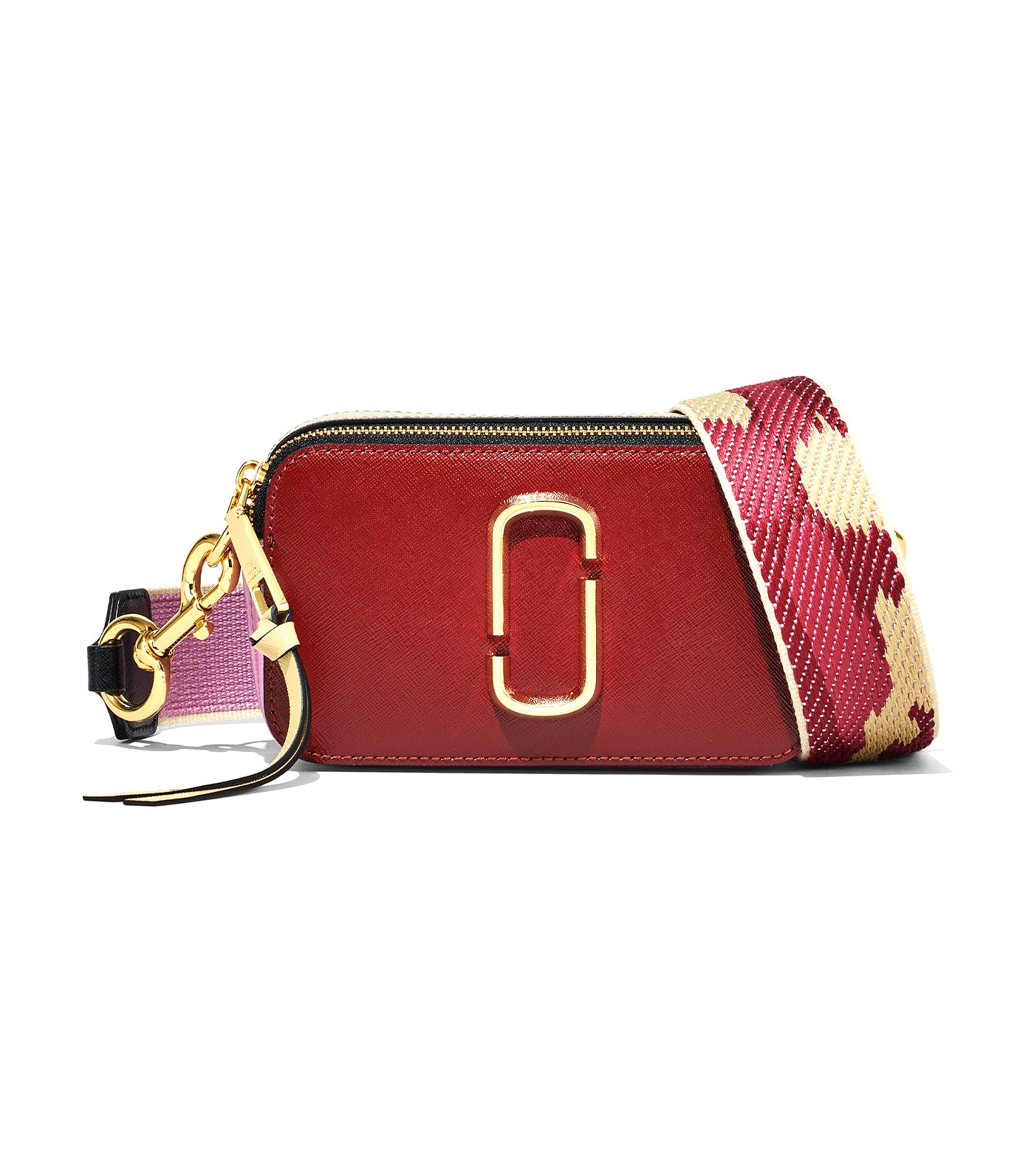 MARC JACOBS: bag in synthetic saffiano leather - White | MARC JACOBS  crossbody bags M0014867 online at GIGLIO.COM
