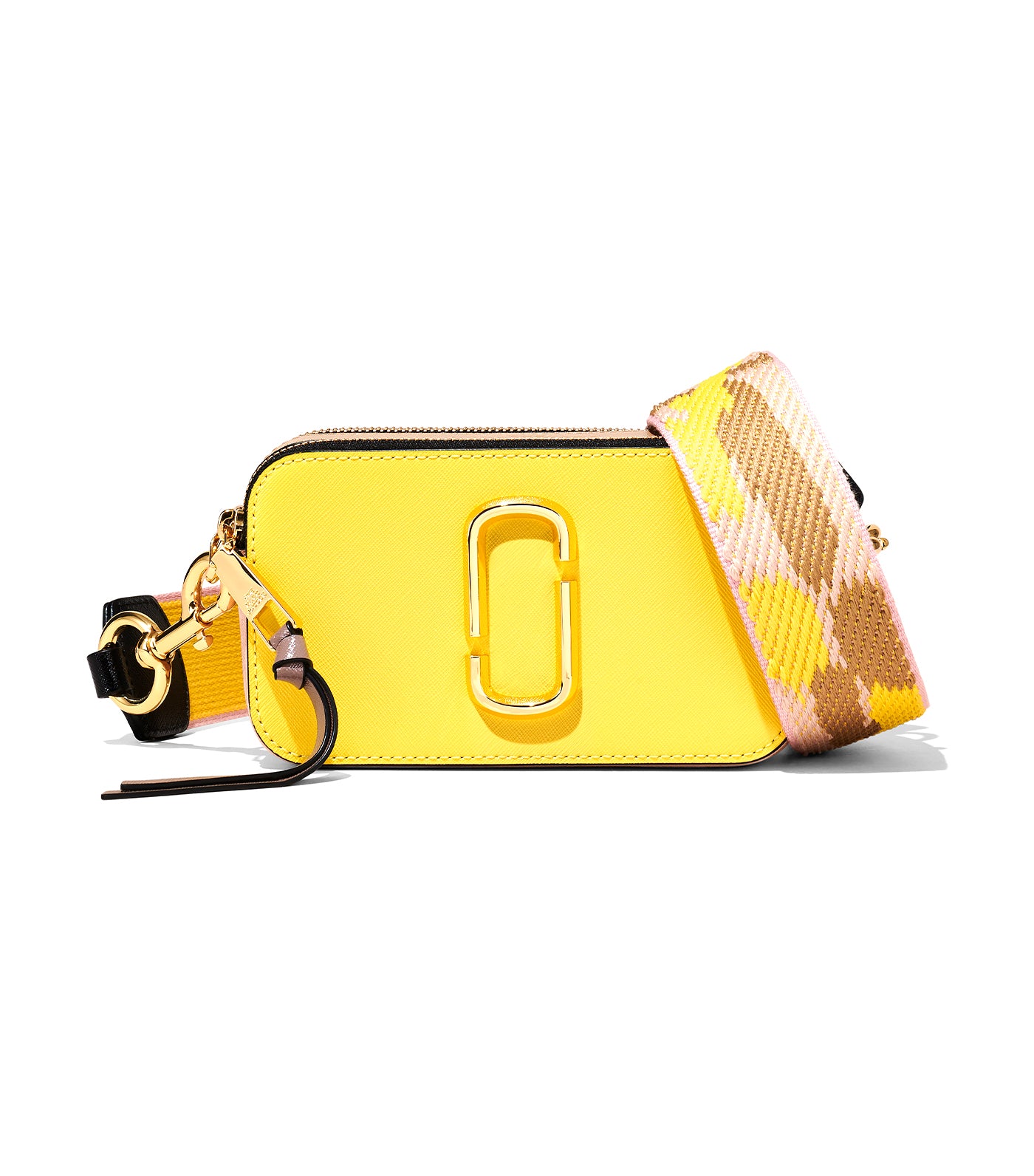 The Snapshot Small Camera Bag Yellow Cream Multi