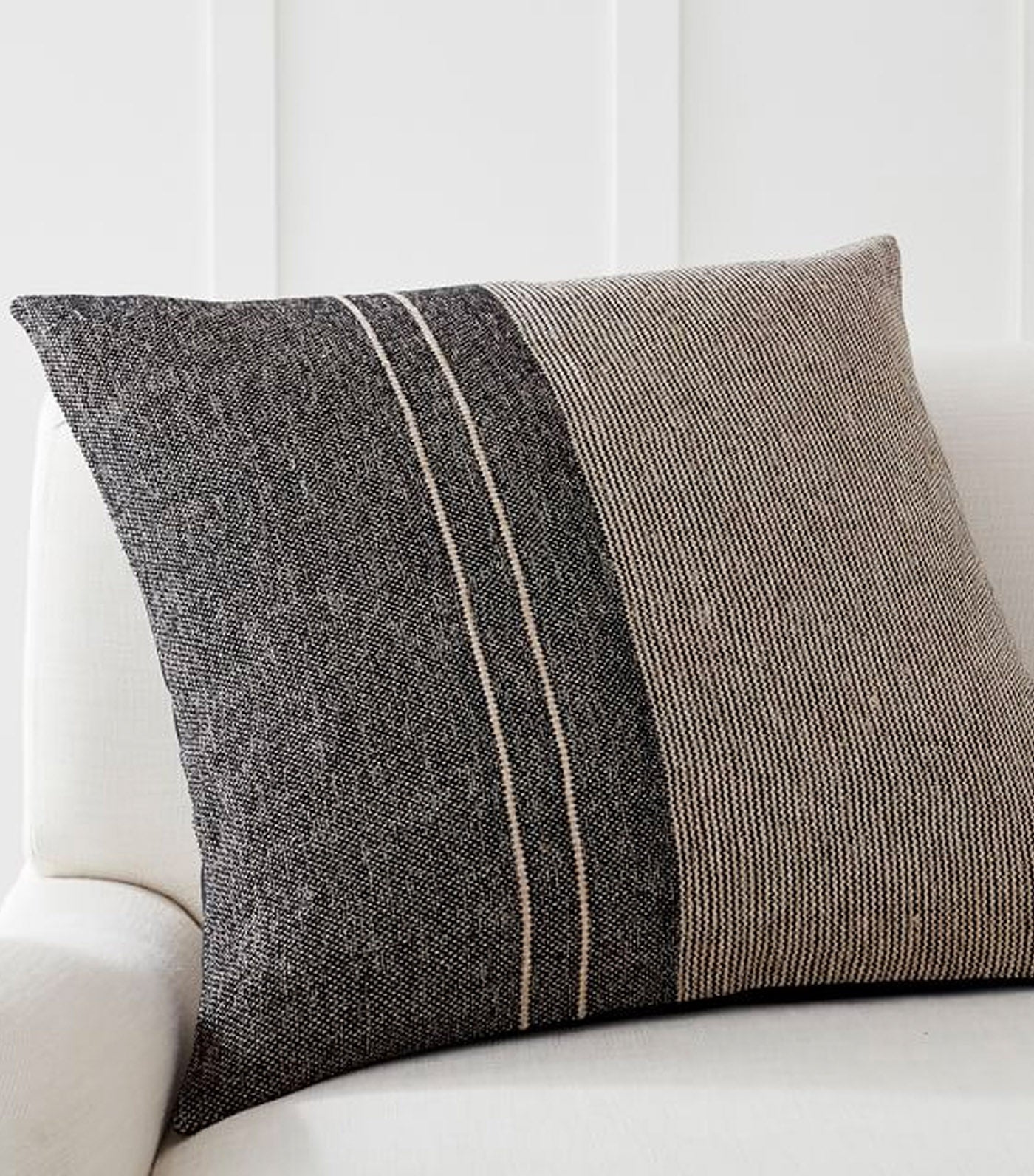 Pottery Barn Caylee Stripe Pillow Cover