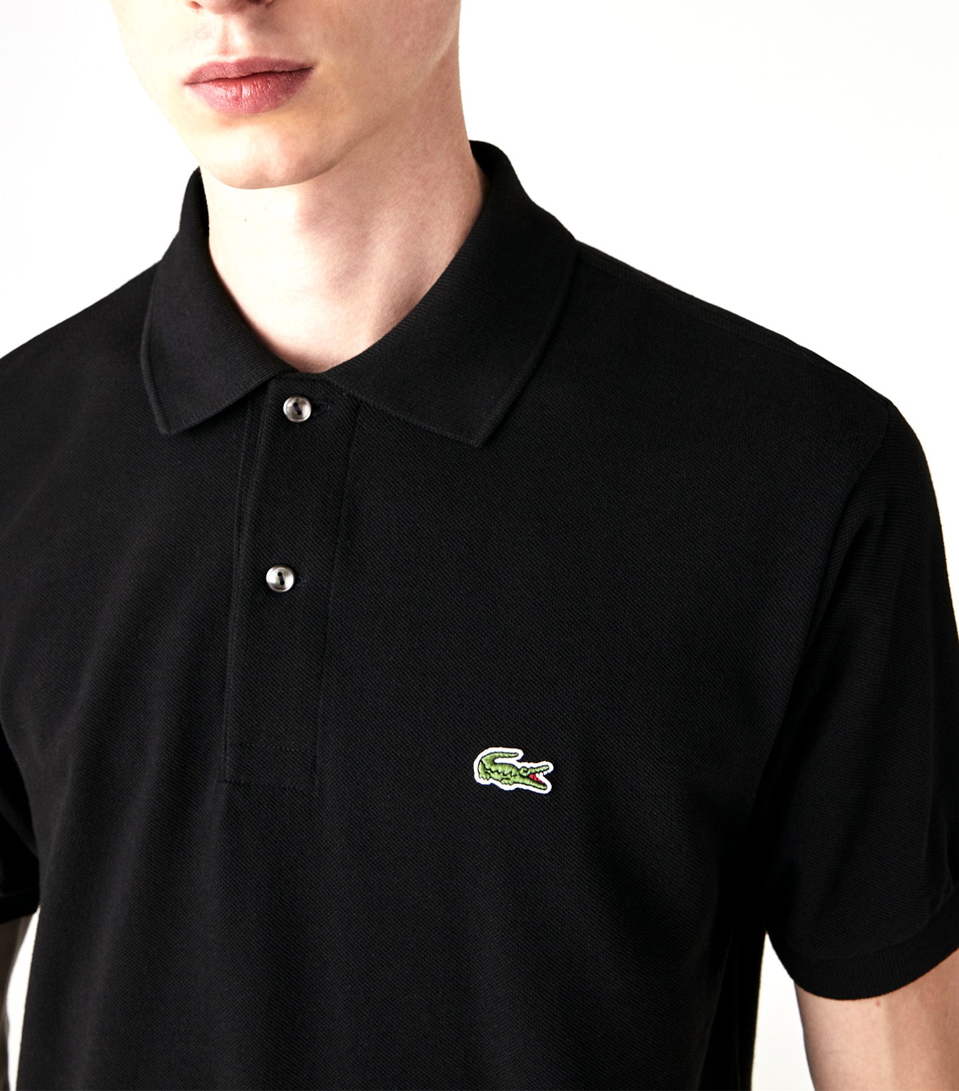 Classic Fit L.12.12 Polo Shirt Black