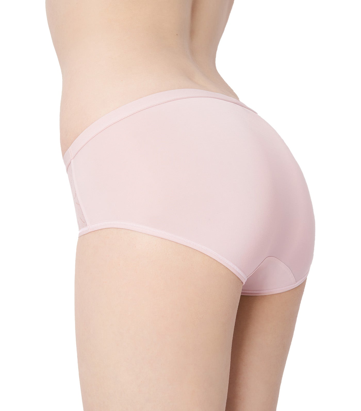 Decorative InsideOut Hipster Panty Pale Pink