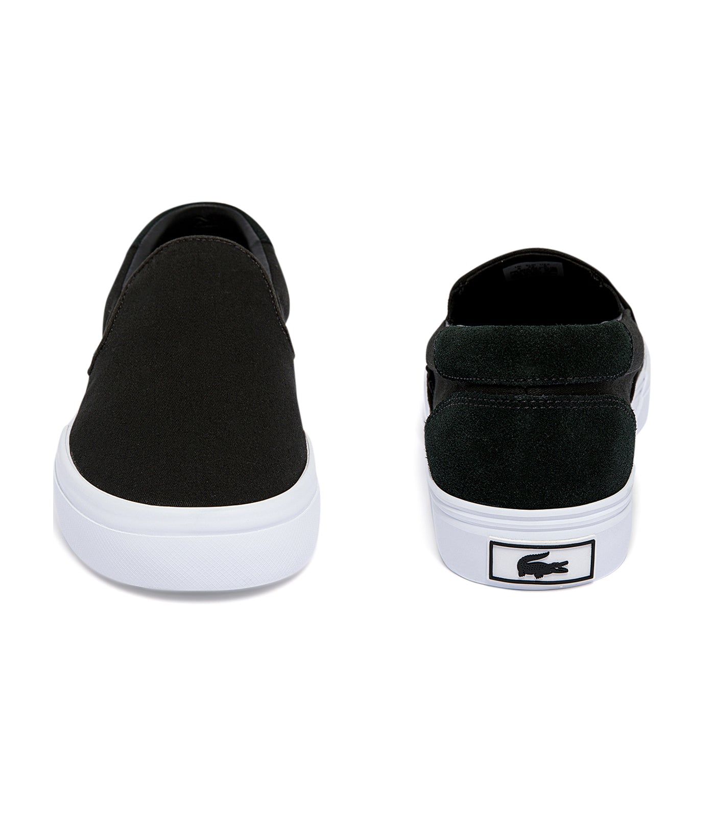 Lacoste canvas clearance slip on shoes