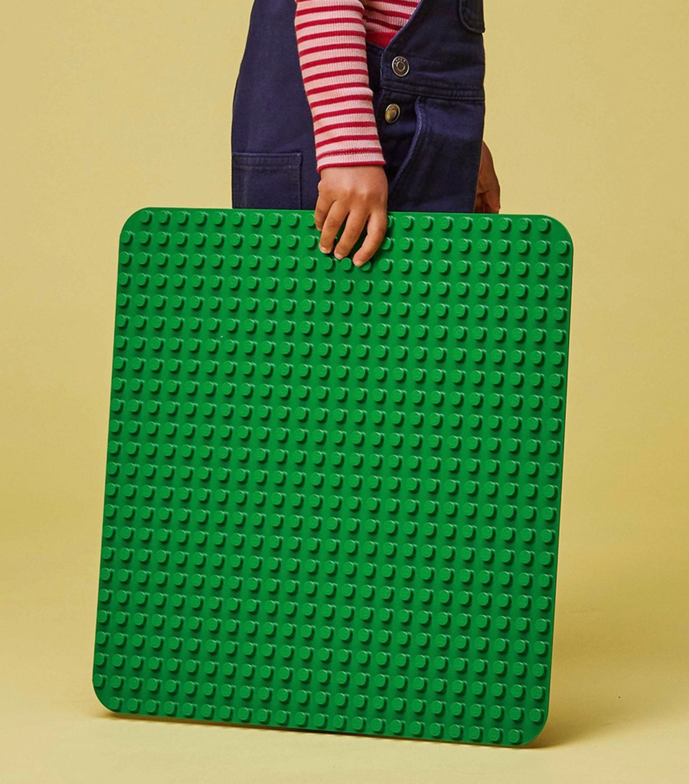 Green Base Plates by Nilo Compatible with Lego Bricks & Duplo Blocks