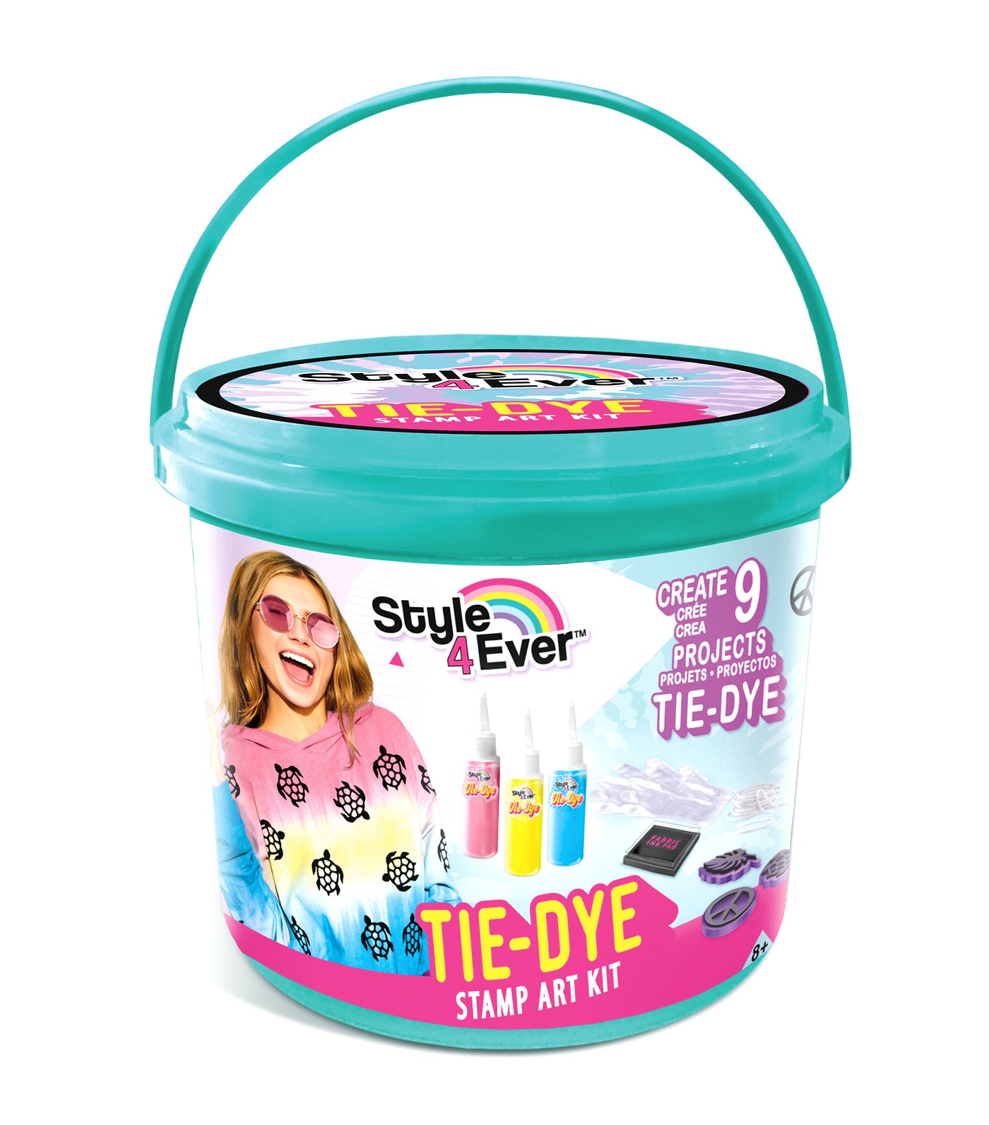 Style 4 Ever Tie Dye Stamp Art Kit
