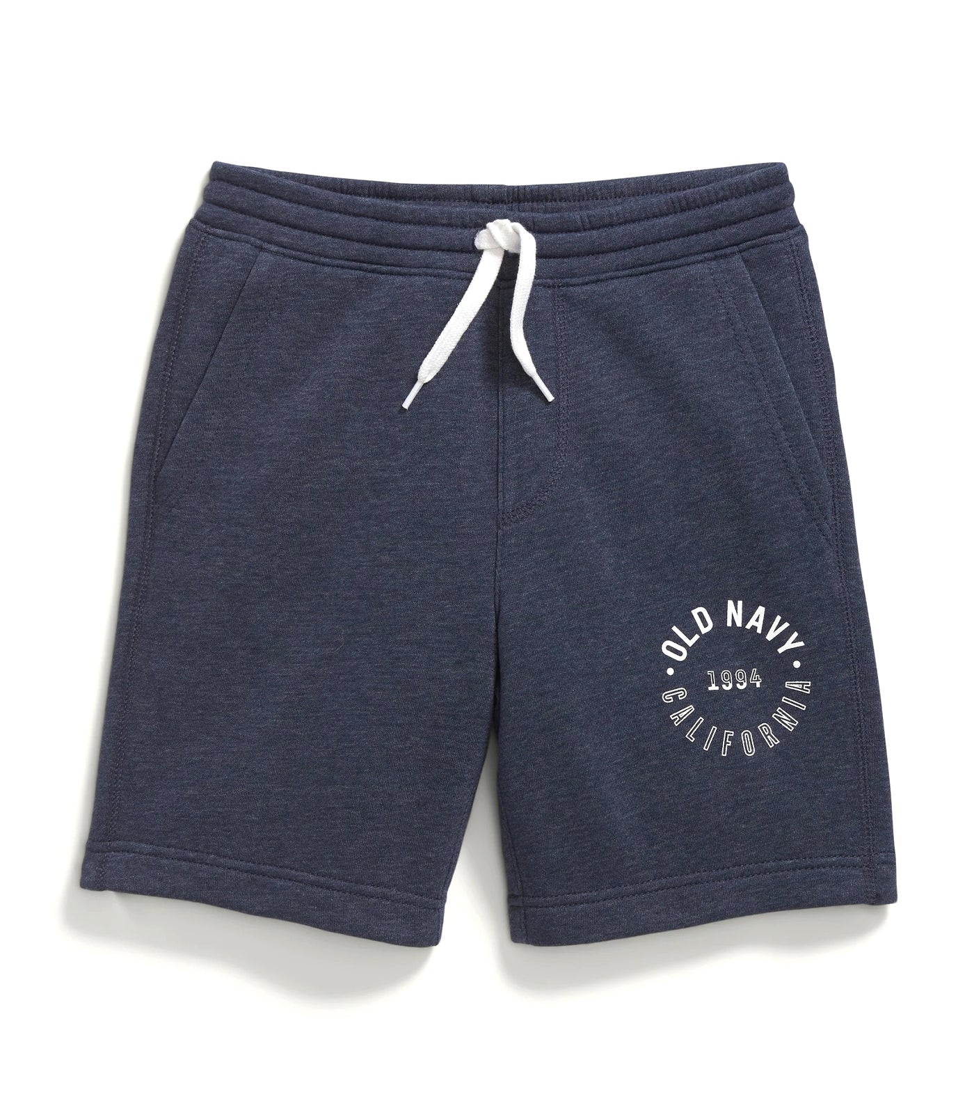 Logo-Graphic Jogger Sweat Shorts for Boys - On Navy