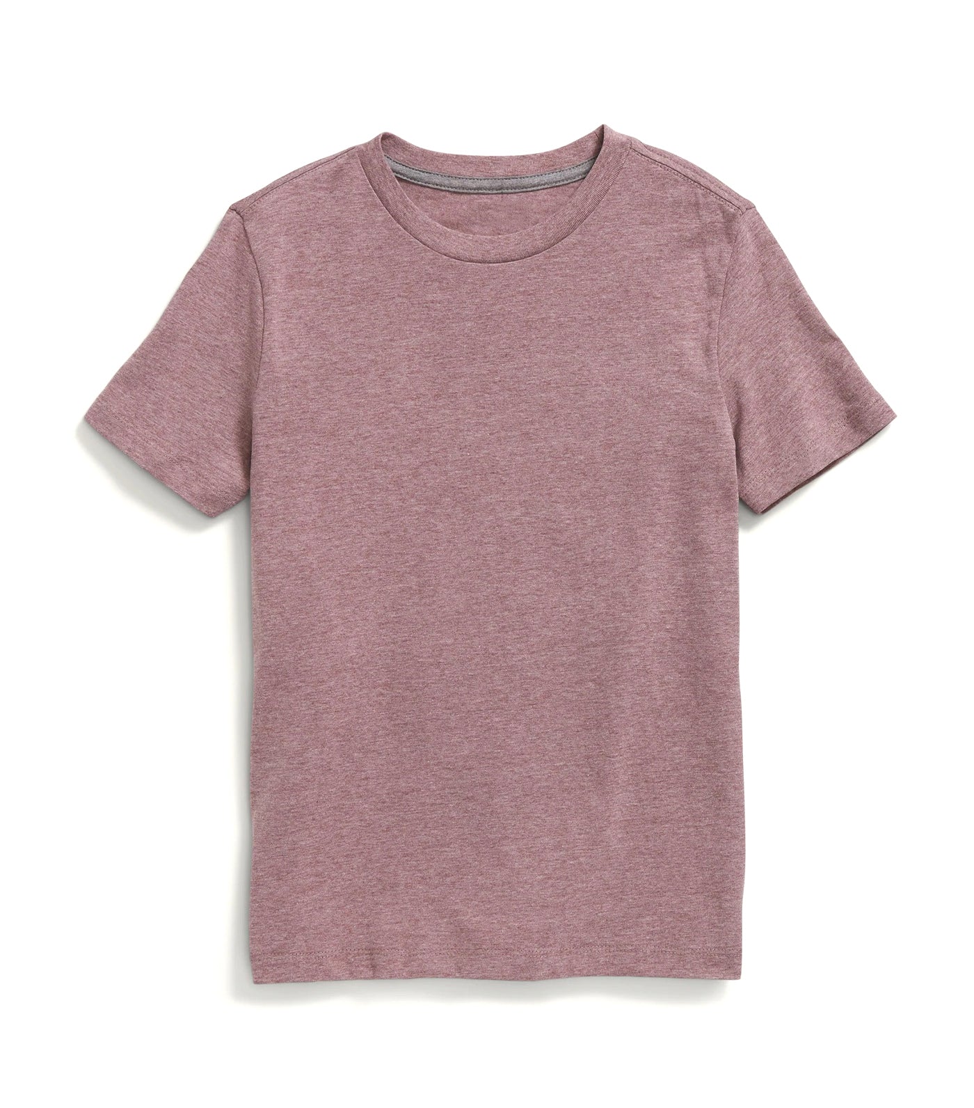 Softest Short-Sleeve Solid T-Shirt for Boys - Red Lacquer
