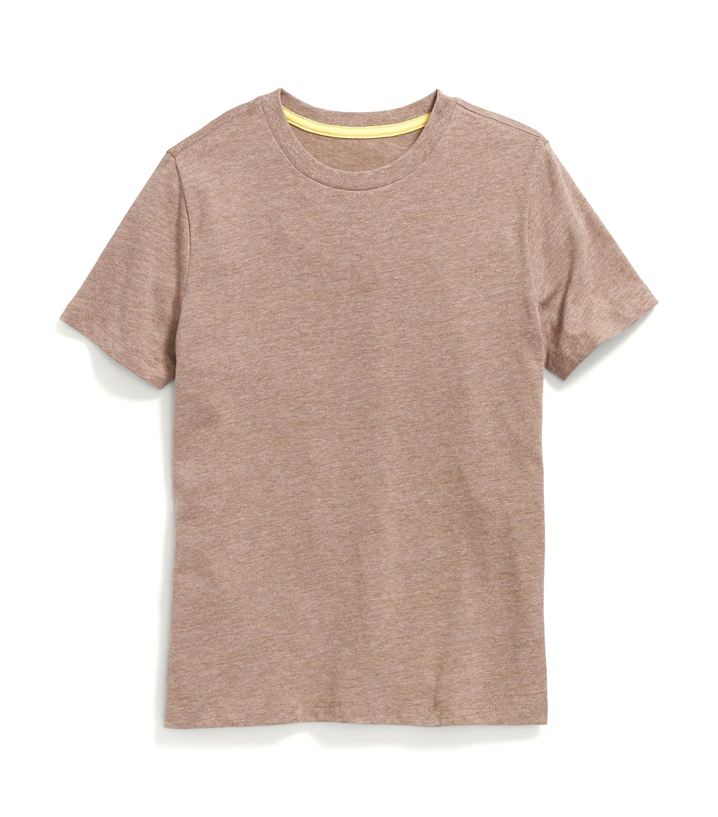 Softest Short-Sleeve Solid T-Shirt for Boys - Date Palm