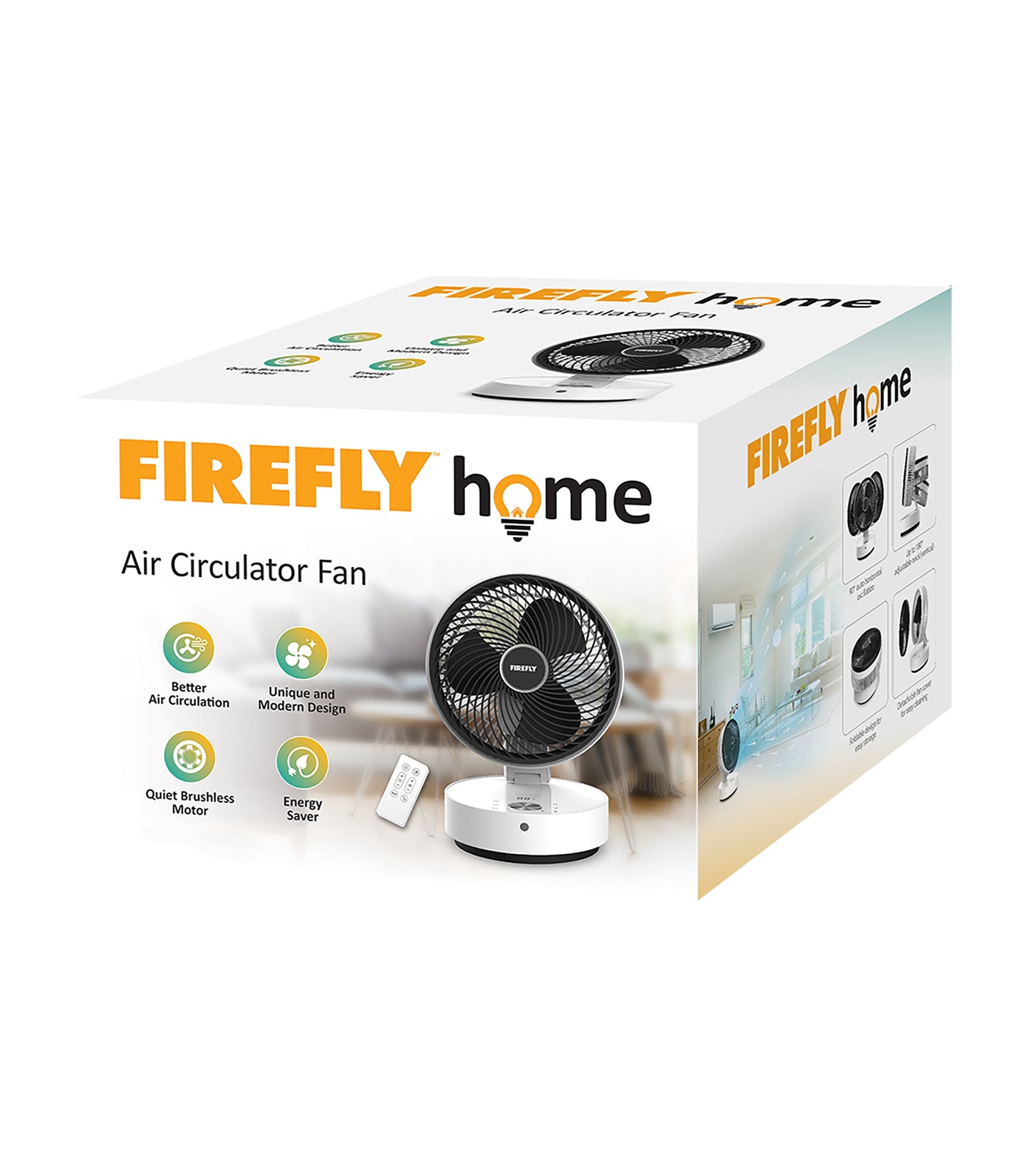 Firefly Home Circulator Foldable Fan - 24cm