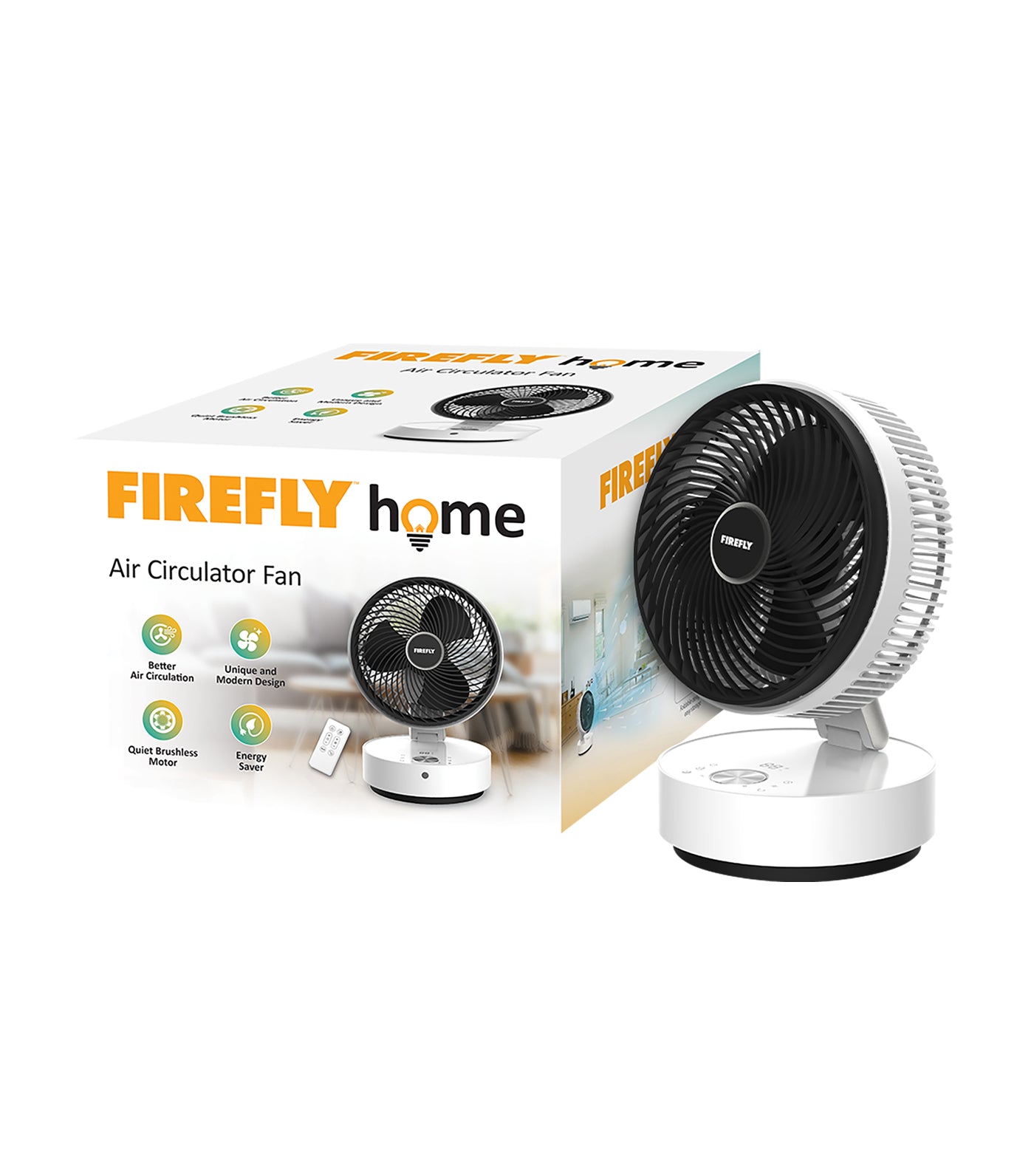 Firefly Home Circulator Foldable Fan - 24cm