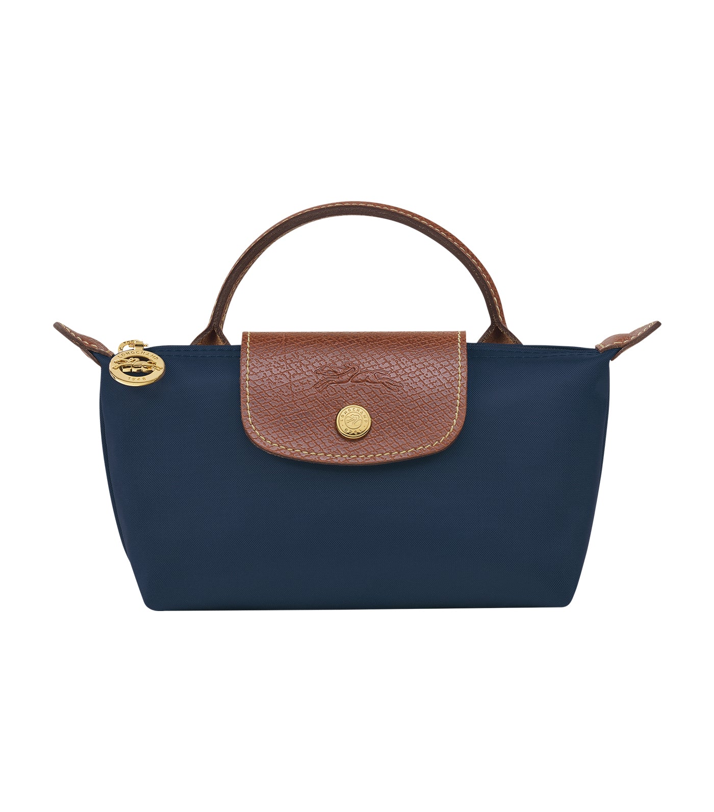 Le Pliage Original Pouch with Handle Navy