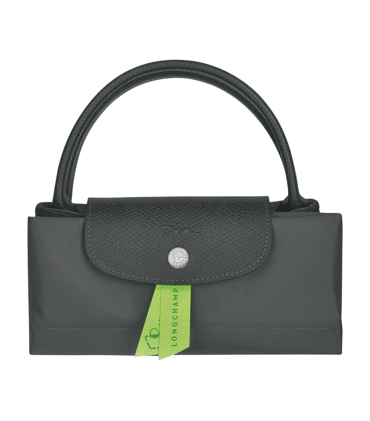 Le Pliage Green Top Handle Bag S Graphite
