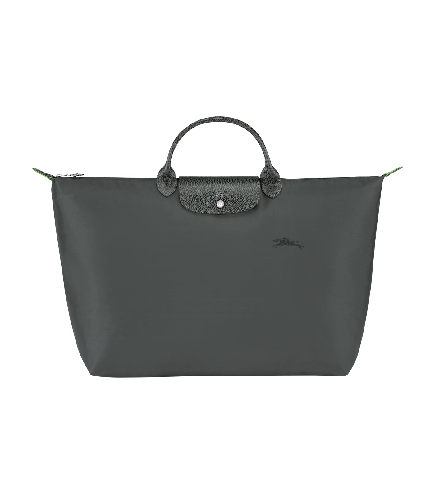 Longchamp leather duffle discount bag