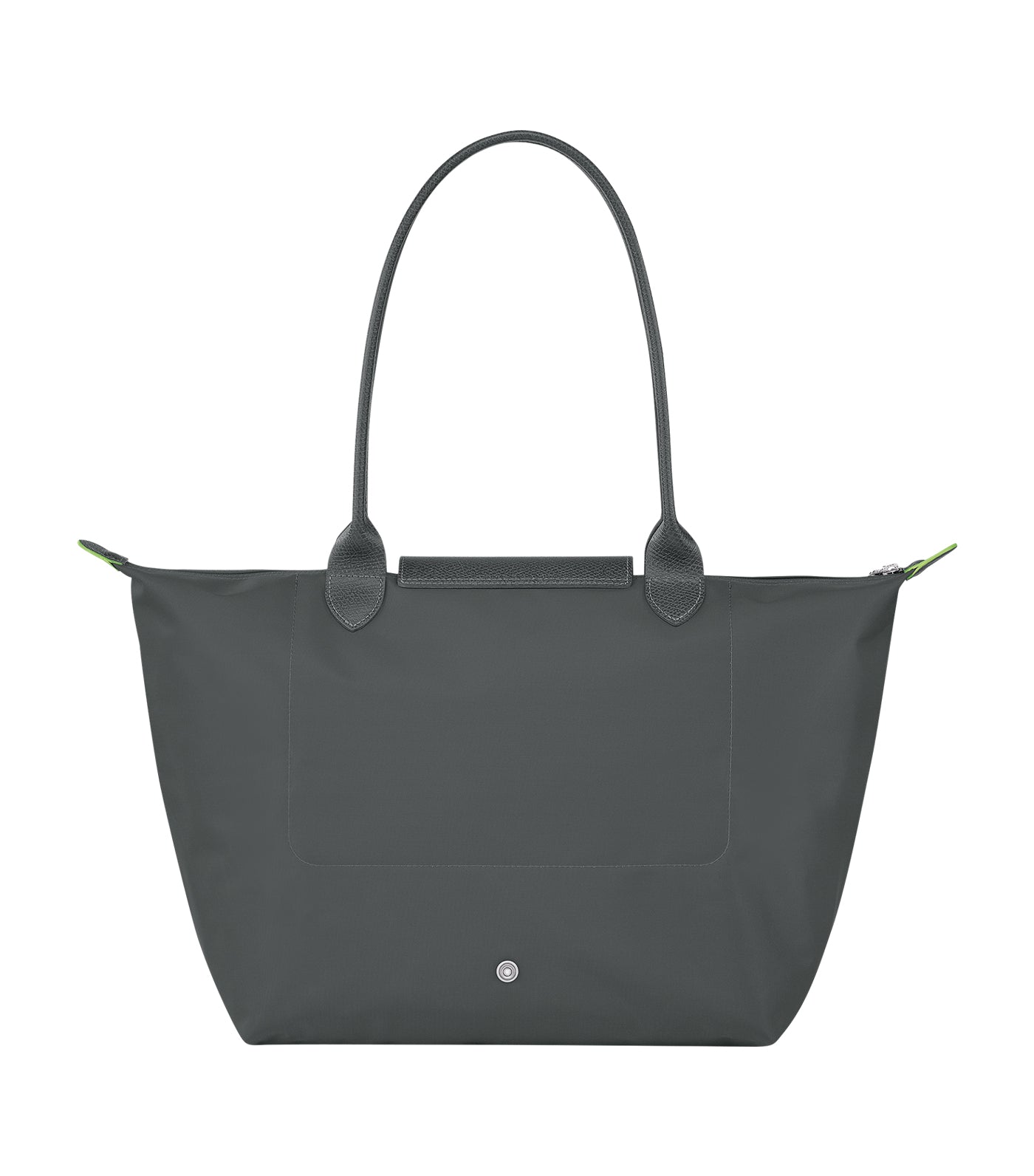 Longchamp Classic Le Pliage Nylon Long Strap Shoulder Bag in Gray