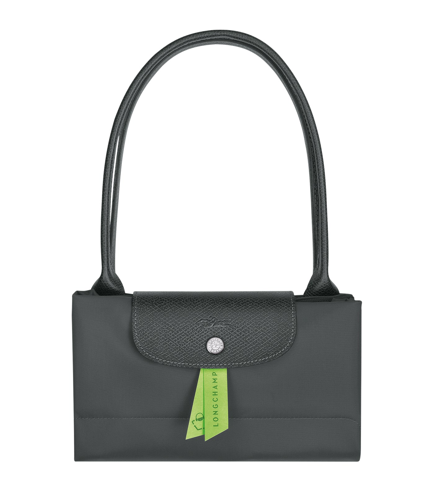 Le Pliage Green Shoulder Bag L Graphite