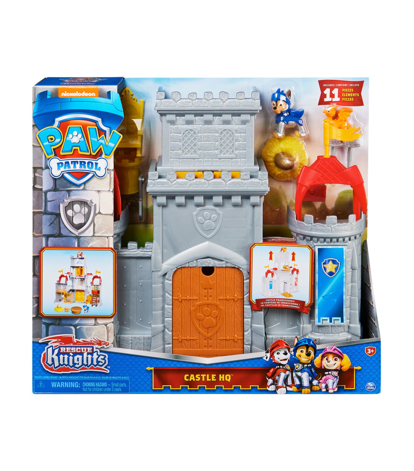 Rescue Knights Castle HQ Playset