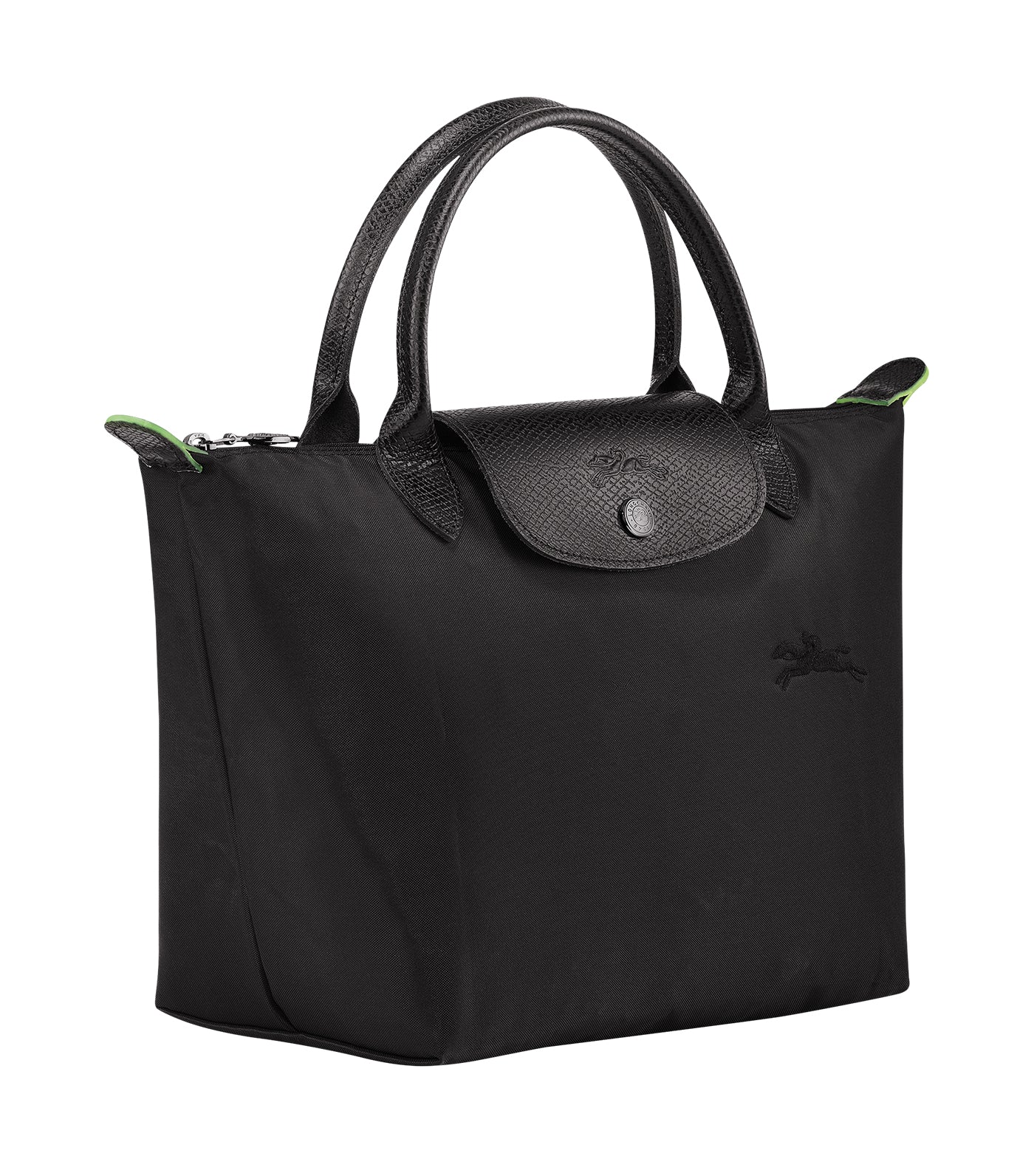 All black longchamp le pliage best sale