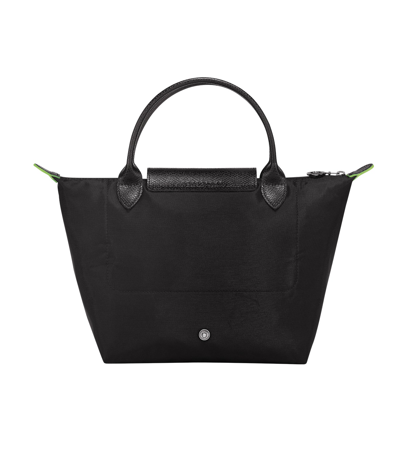 Le Pliage Green Top Handle Bag Black