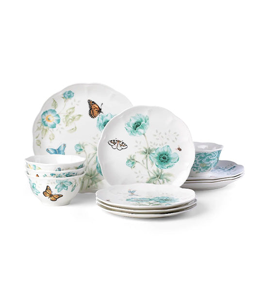 Lenox Butterfly Meadow Turquoise Dinnerware Collection