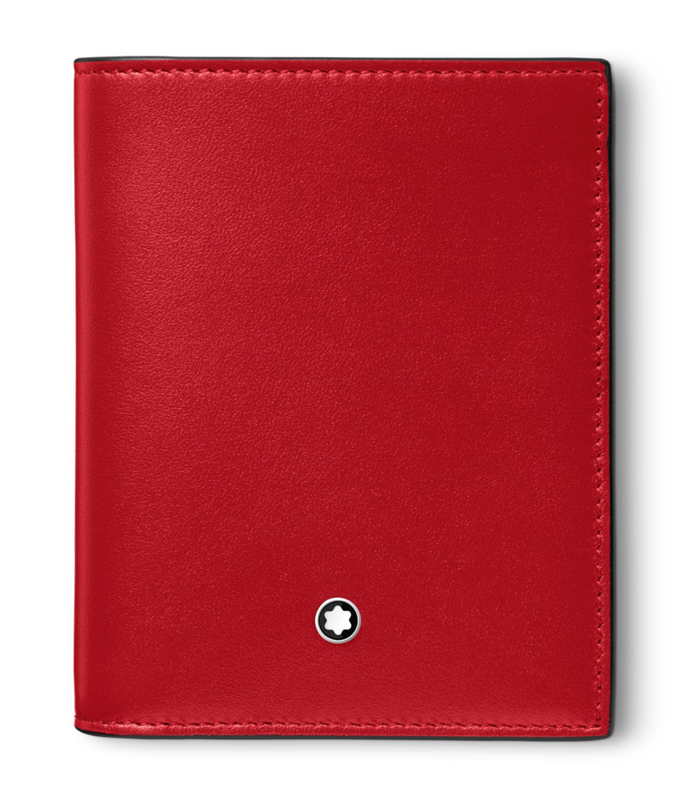 Meisterstück Compact Wallet 6cc Black/Red
