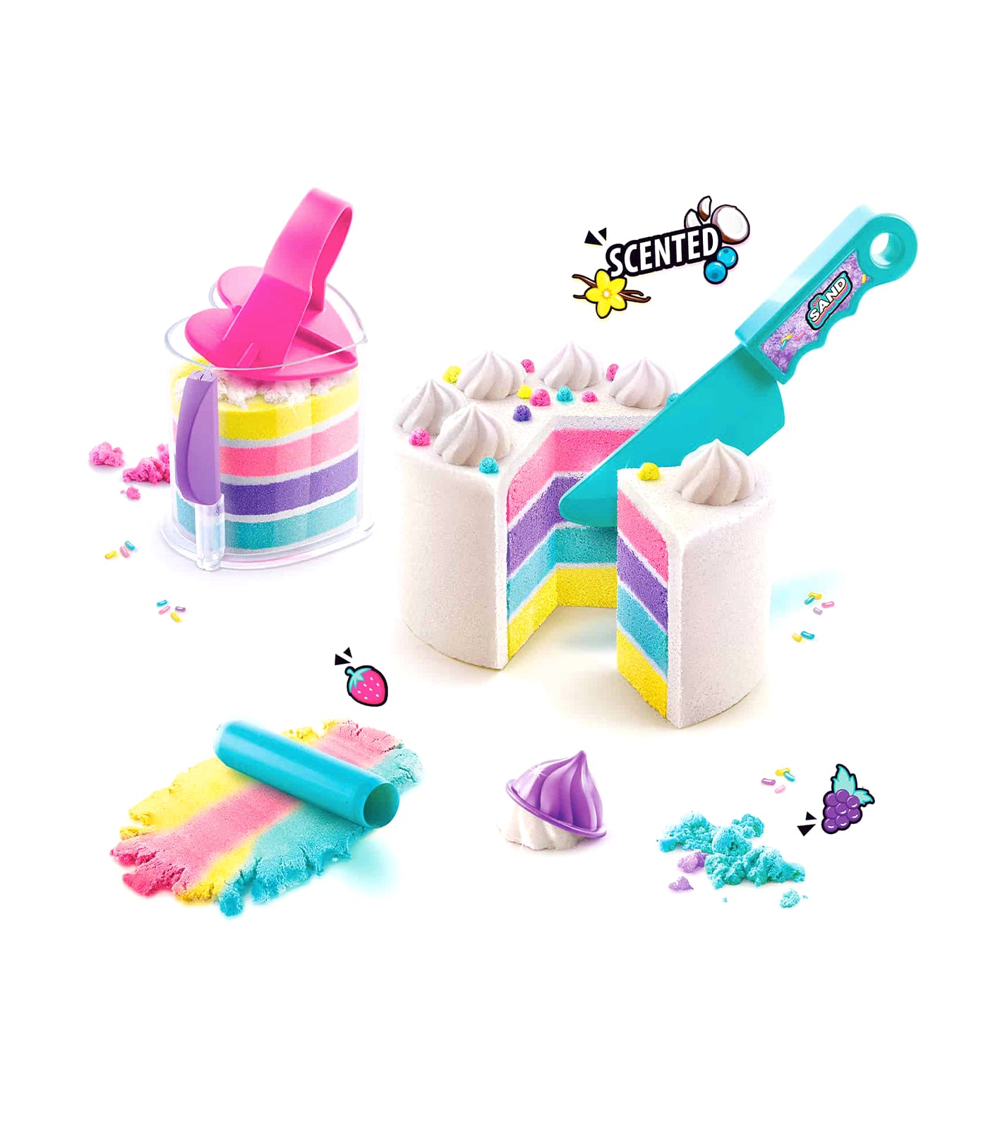 So Sand DIY - Rainbow Cake Kit