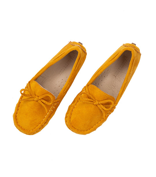 Meet My Feet Safi Toddlers to Kids Loafers for Boys - Mustard