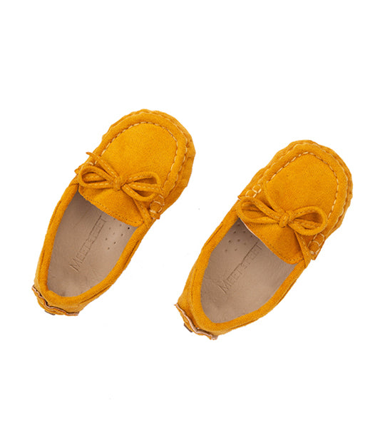 Meet My Feet Safi Toddlers to Kids Loafers for Boys - Mustard