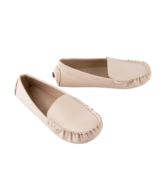 Meet My Feet Seth Toddlers to Kids Loafers for Boys - Beige