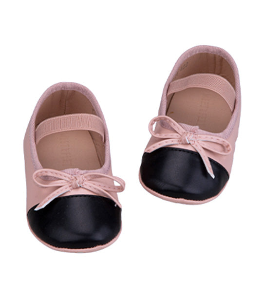 Tai Mary Janes for Toddlers and Kids - Pink and Black