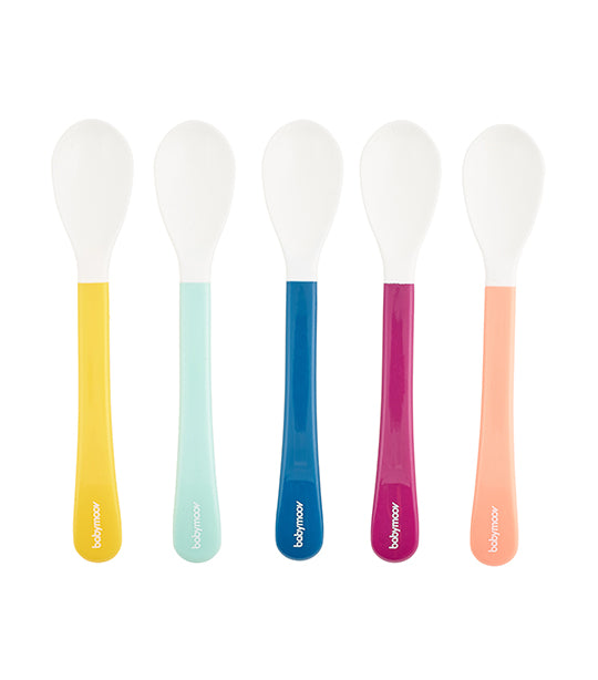 5-Pack 2nd Stage Silicone Spoons