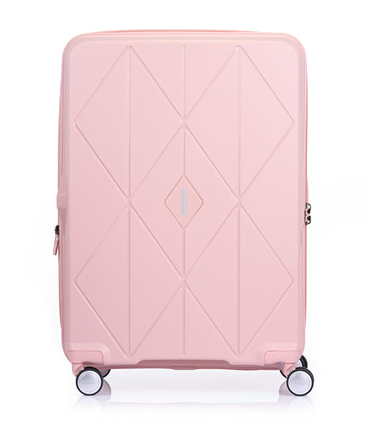 American tourister 2024 pink luggage