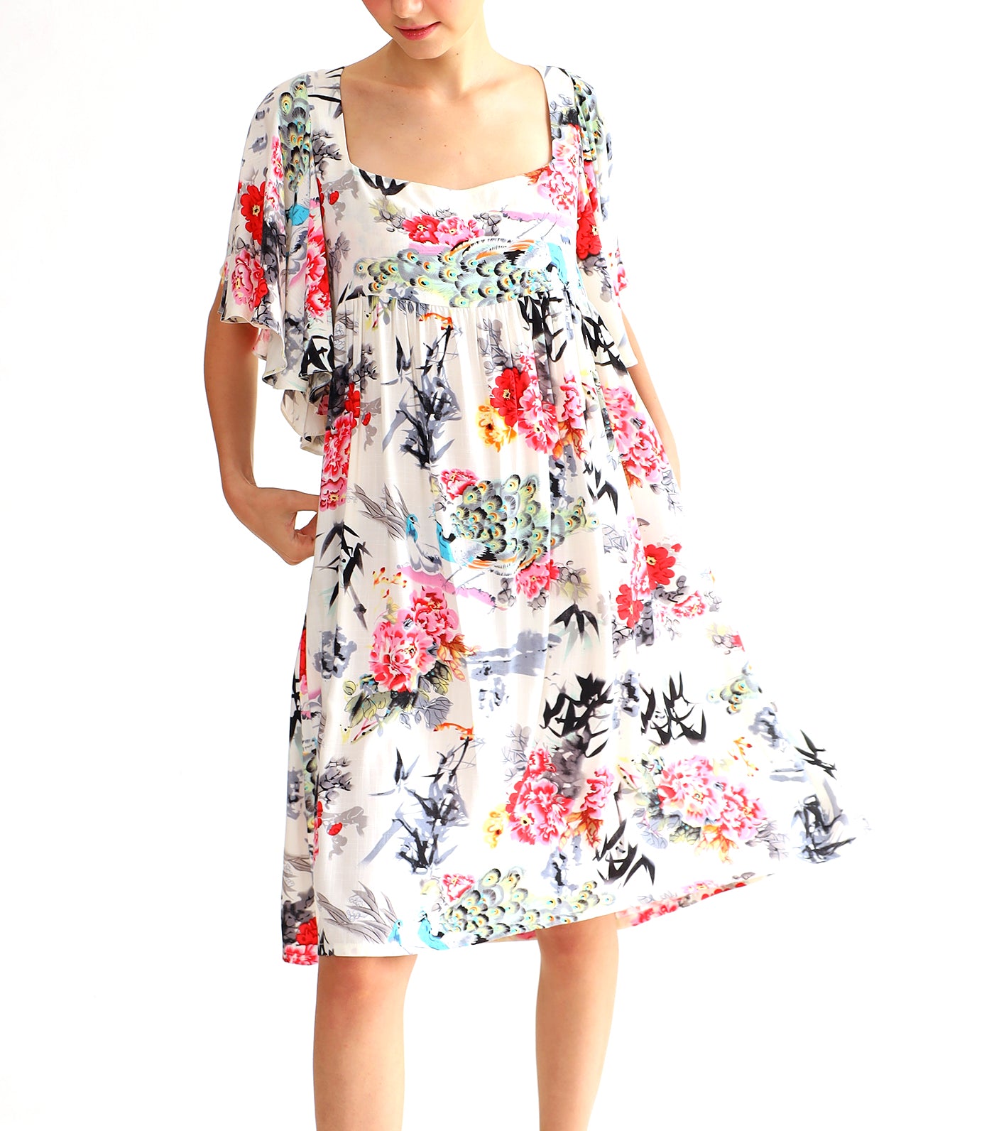 Ally Housedress Floral Print Multi