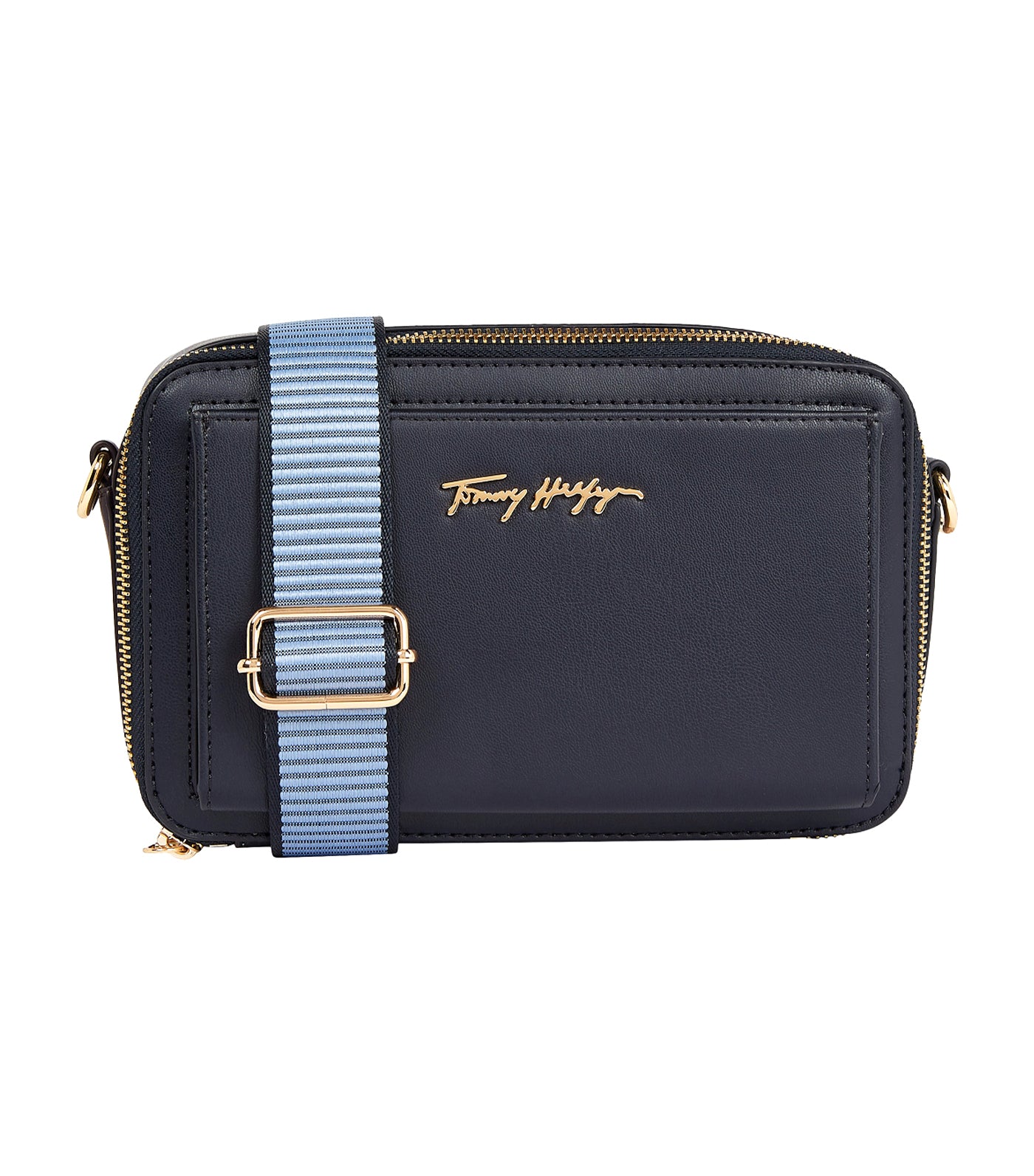 Tommy Hilfiger Iconic Tommy Monogram Camera Bag in Blue