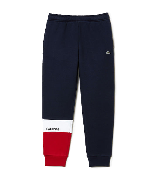 Boys' Branded Trackpants Navy Blue/White/Red