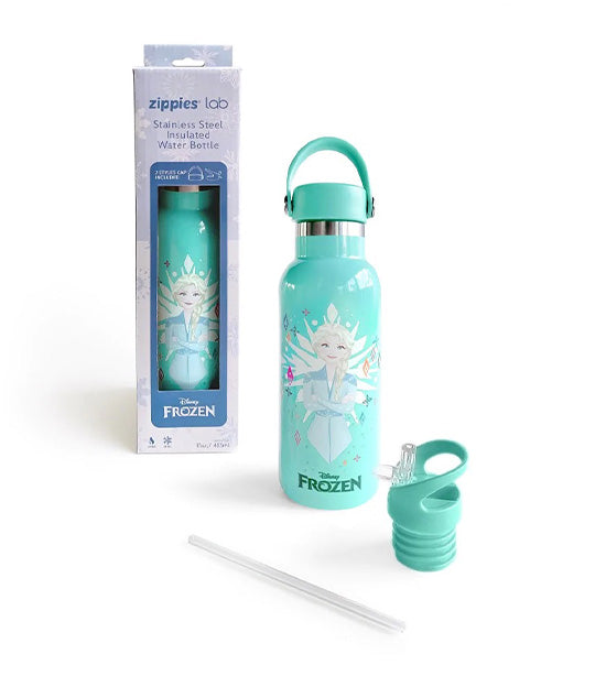 Disney Frozen Insulated Water Bottle - Elsa Green
