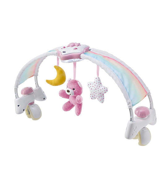 Rainbow Sky Cot Mobile - Pink