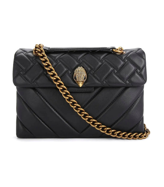 Kurt geiger black kensington bag new arrivals