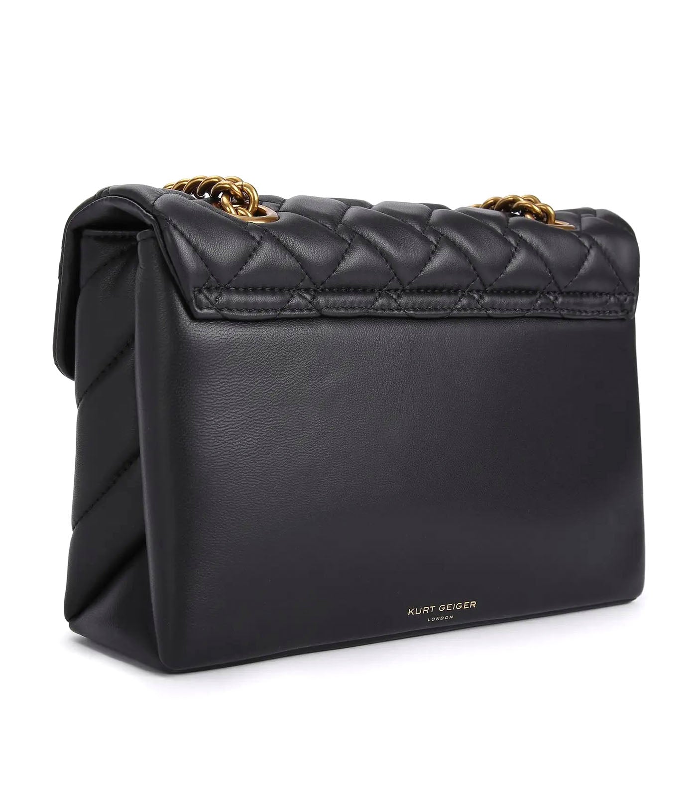 Leather Kensington Bag Black