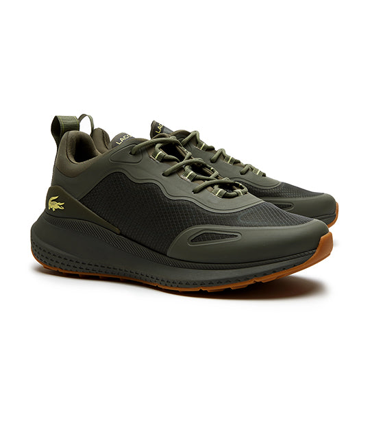 Men's Lacoste Active 4851 Textile Sneakers Dark Green/Dark Green