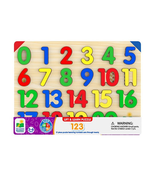 Lift & Learn - 123 Number Puzzle