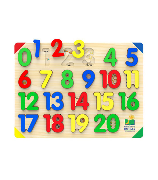Lift & Learn - 123 Number Puzzle