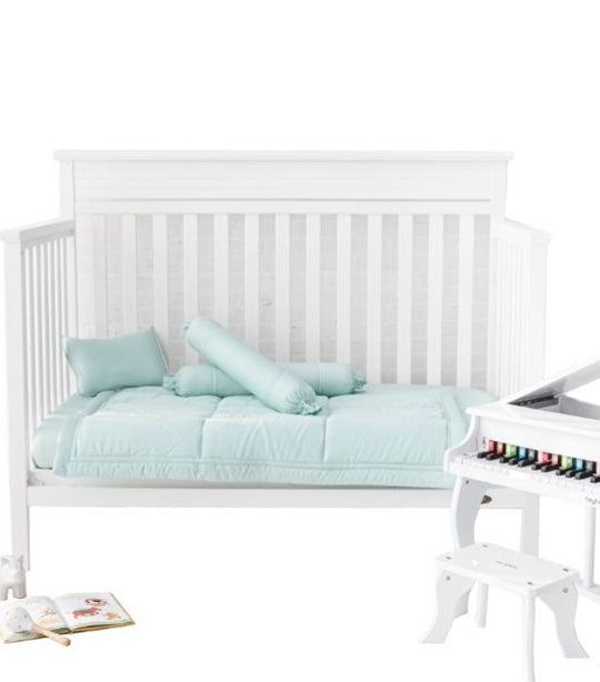 Ava Ava Organic Bamboo Lyocell Baby Comforter Set Mint
