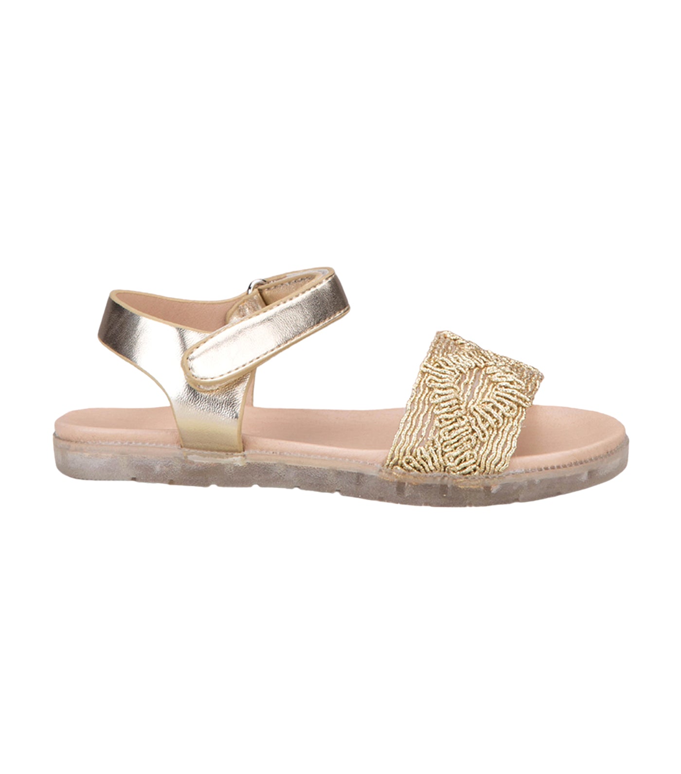 Bina Kids Sandals for Girls - Gold